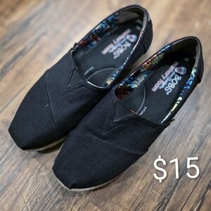 BOBS from Skechers Black Slip-On Loafers